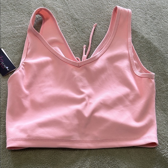 Allure Luxe Pink Ruched Top - Picture 3 of 3